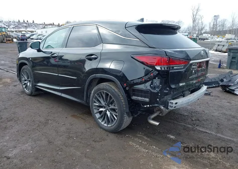 2022 Lexus Rx 350 F Sport Handling z USA, uszkodzony, nr VIN 2T2YZMDA3NC359189